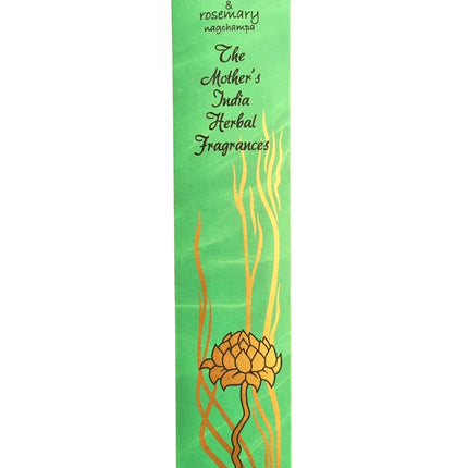 Mothers India Fragrances Incense Citronella Rosemary Nagchampa