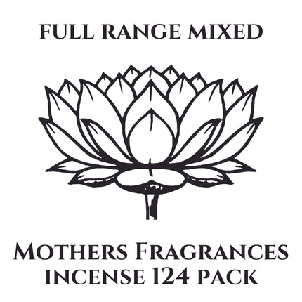 Mothers India Fragrances Nagchampa Incense 124 Mixed Pack