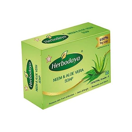 Aloe Vera and Neem Ayurveda Soap 75g